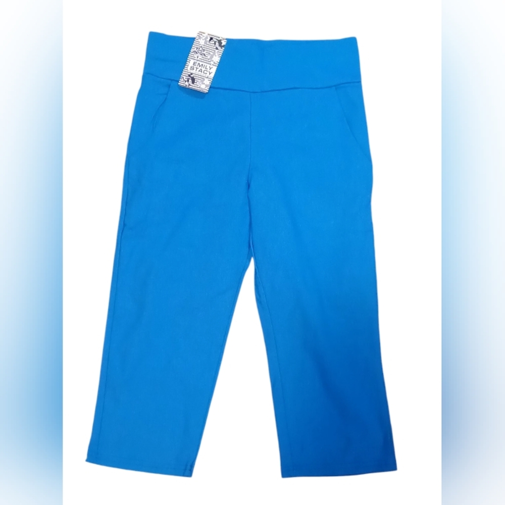 Emily Stacy Blue Leggings Size Meduim